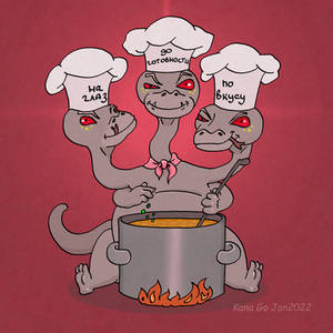 Three-Headed Dragon of Cooking