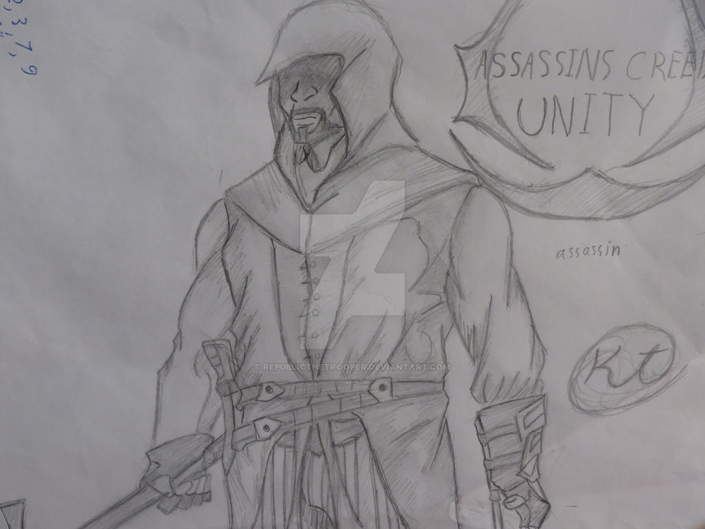 Axeman Aut Line AC Unity Axeman by RepublicTheTrooper on DeviantArt