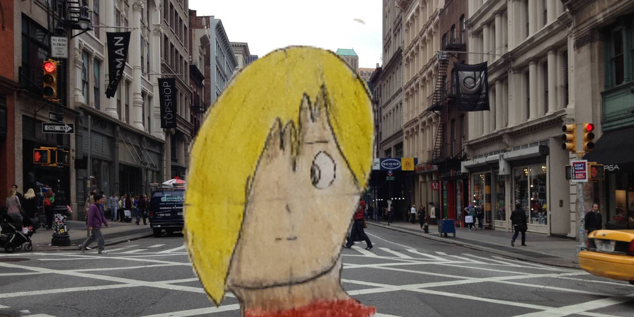 Hello, I'm in a city by tr00perd00per on DeviantArt