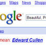Did you mean EDWARD CULLEN