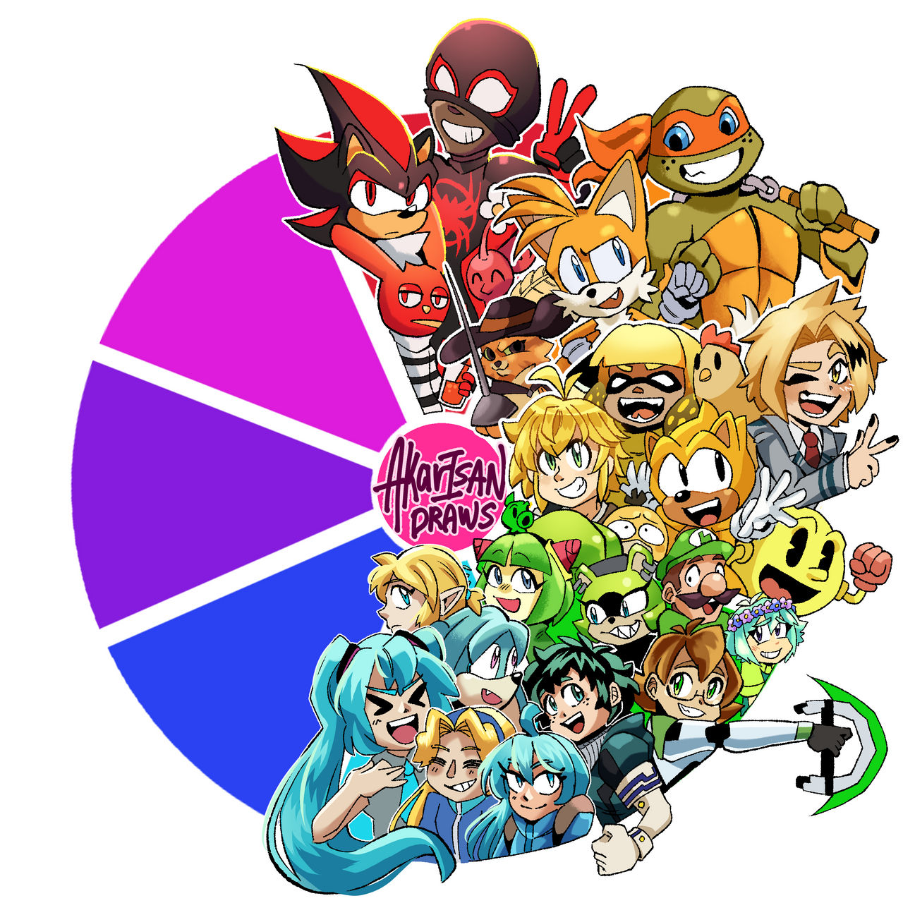 Deviantart Color Wheel Collab Color wheel challenge: Cyan! by AkariSanDraws on DeviantArt