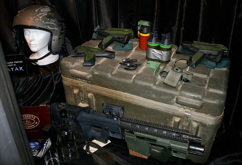 RDA Weapons, Ammo, and helmet by GolgothisTitanicus on DeviantArt