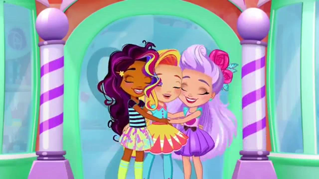 Sunny, Rox, and Blair's Group Hug by xXSteamBoy on DeviantArt