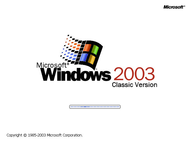 Windows 2003 Classic (Nermal Cat Style) (2003) by xXSteamBoy on DeviantArt