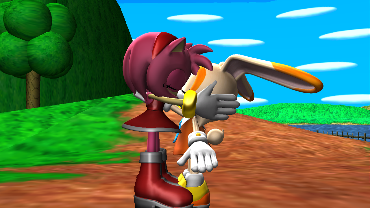 Deviantart Amy The Rabbit Amy Rose X Cream The Rabbit by xXSteamBoy on DeviantArt