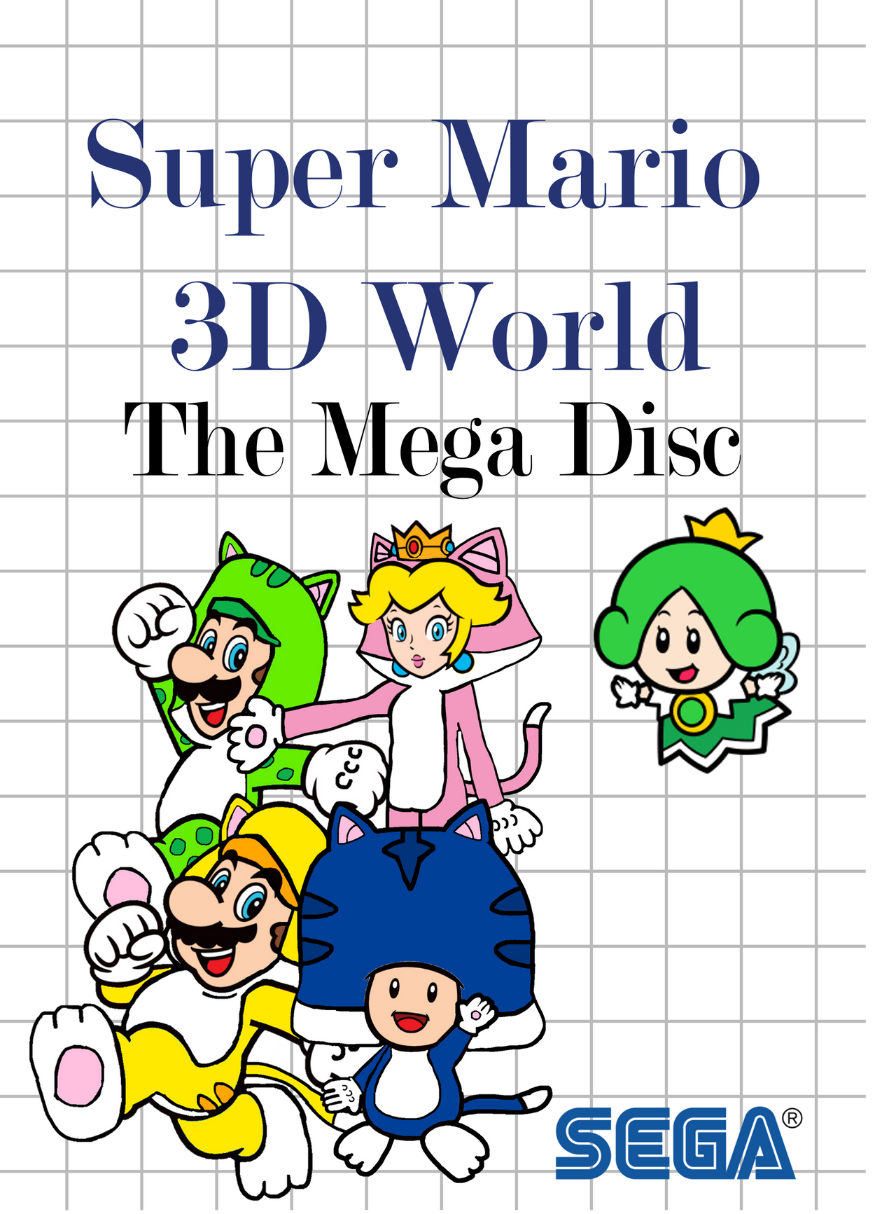 Super Mario 3D World Sega Master System Box Art by xXSteamBoy on DeviantArt
