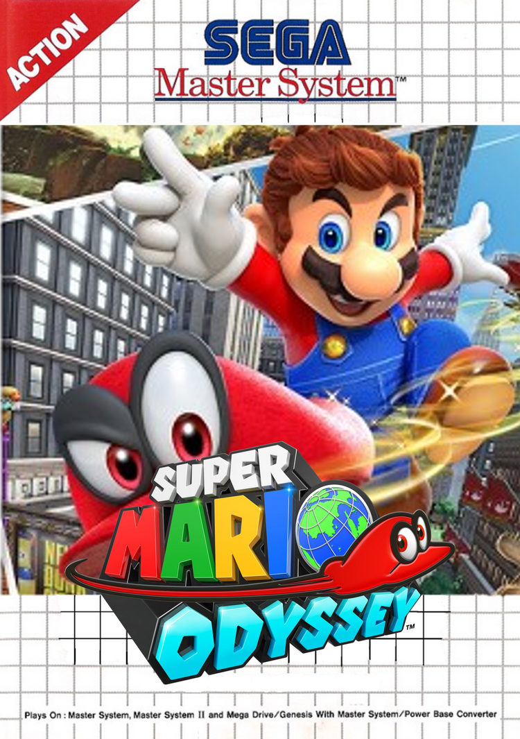 Super Mario Odyssey Box Art (Master System) by xXSteamBoy on DeviantArt