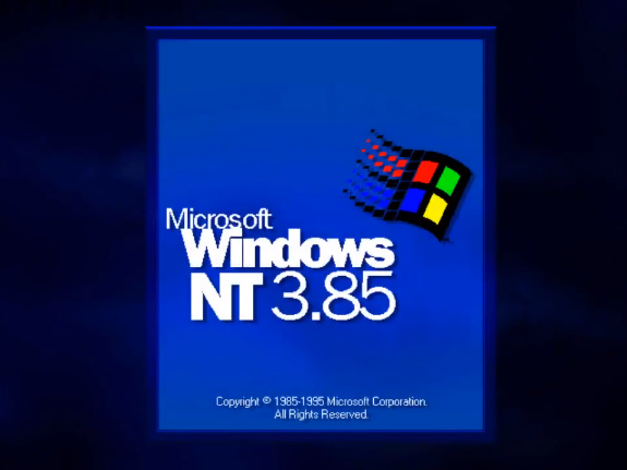 Windows NT 3.85 (1995) by xXSteamBoy on DeviantArt