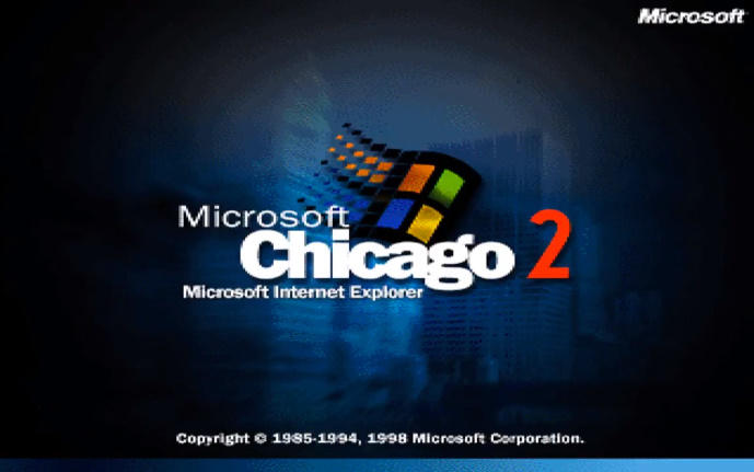 Windows Chicago 2 (1998) by xXSteamBoy on DeviantArt
