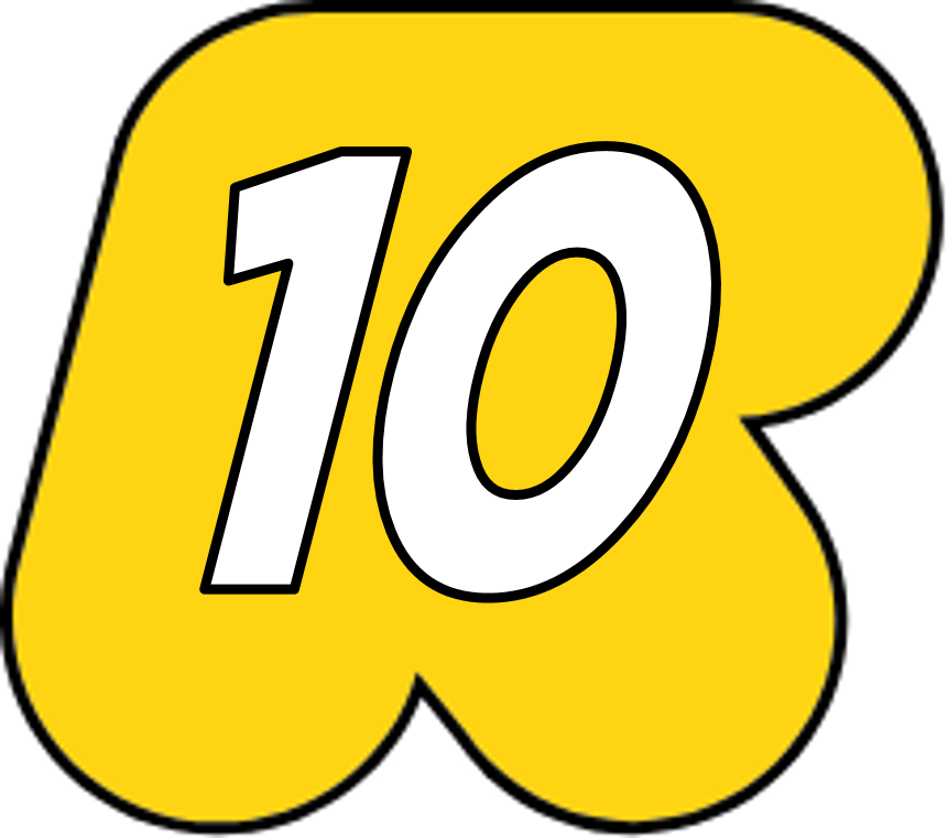 Rete 10 Logo (1982-1991) by xXSteamBoy on DeviantArt
