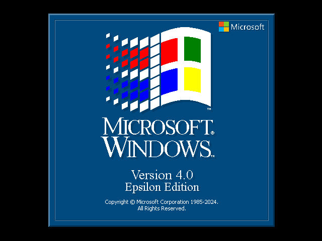 Windows 4.0 Epsilon Edition (2024) by xXSteamBoy on DeviantArt