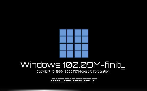 Windows 100.09M-finity (2000157) by xXSteamBoy on DeviantArt