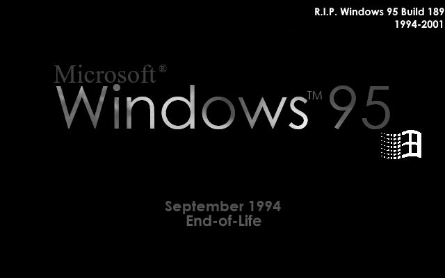 Windows 95 Build 189 End-of-Life (2001) by xXSteamBoy on DeviantArt