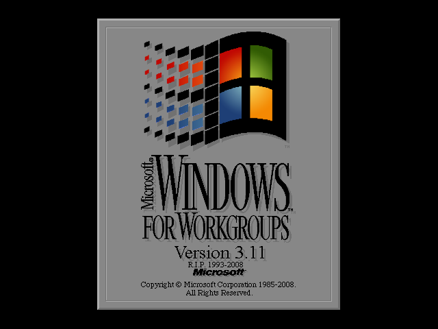 Windows 3.11 End-of-Life (2008) by xXSteamBoy on DeviantArt