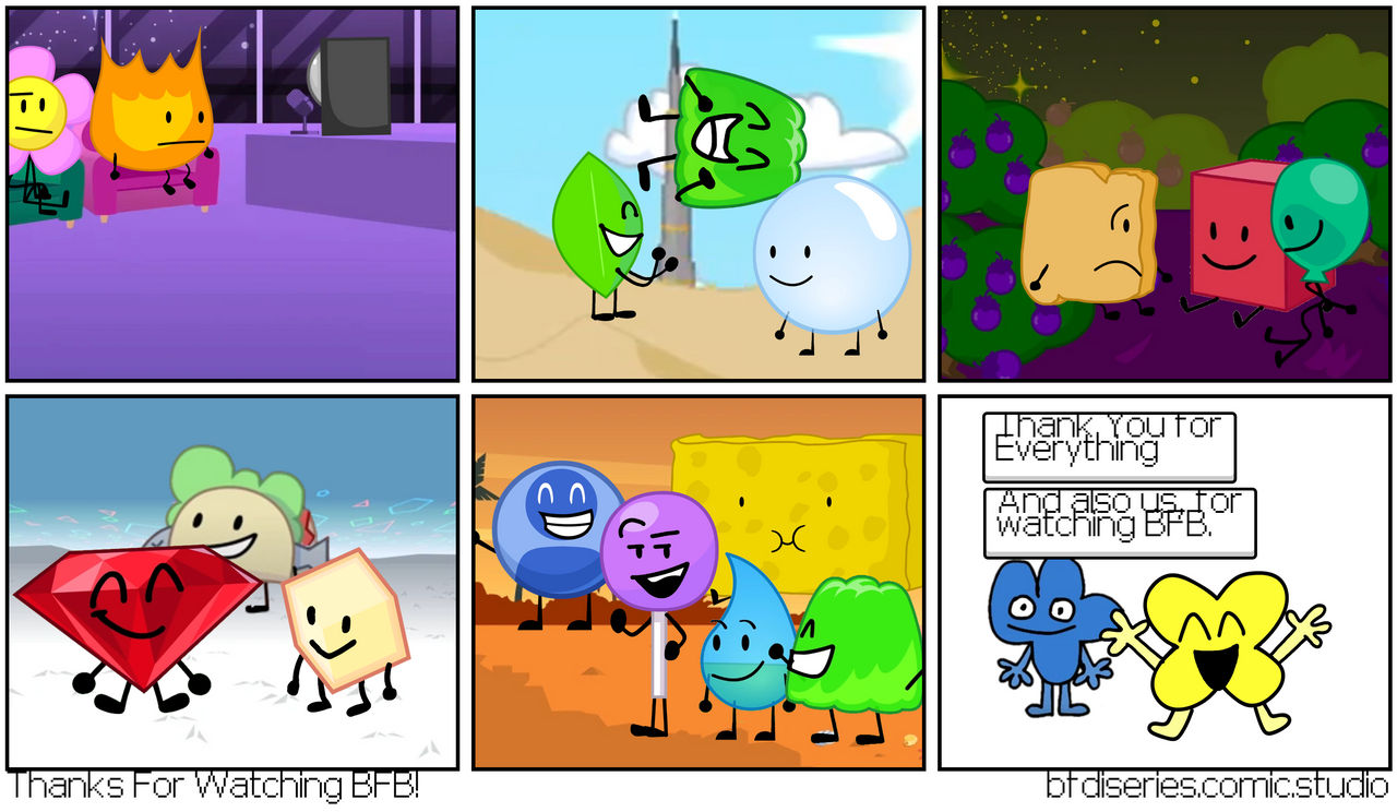 Bfb Q Thanks For Watching BFB by xXSteamBoy on DeviantArt