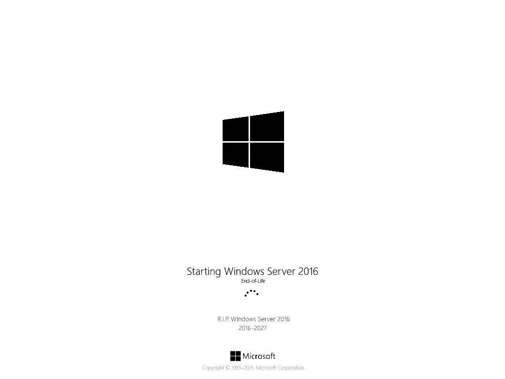 Windows Server 2016 End-of-Life (2027) by xXSteamBoy on DeviantArt