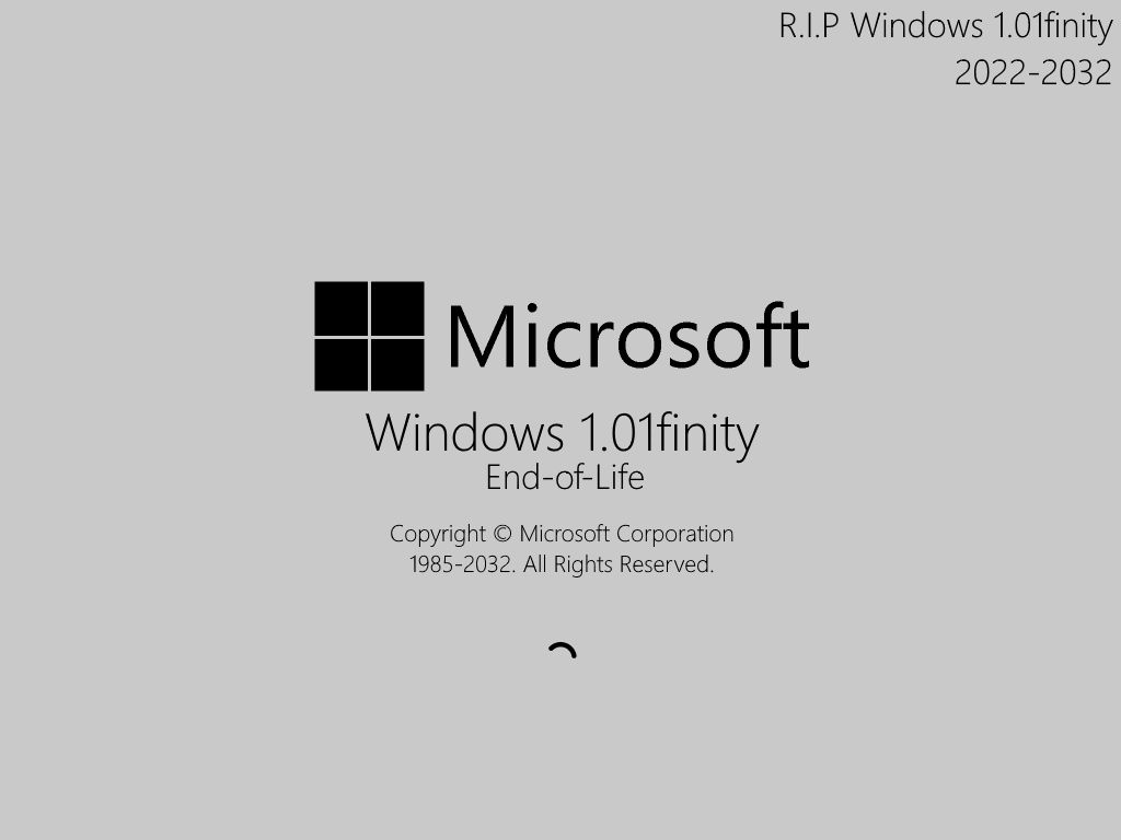 Windows 1.01finity End-of-Life (2032) by xXSteamBoy on DeviantArt