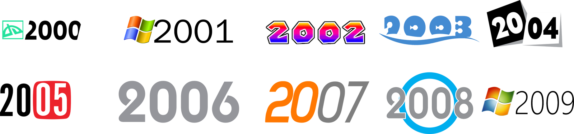 Different Logos Over The Years But... (2000s) by xXSteamBoy on DeviantArt