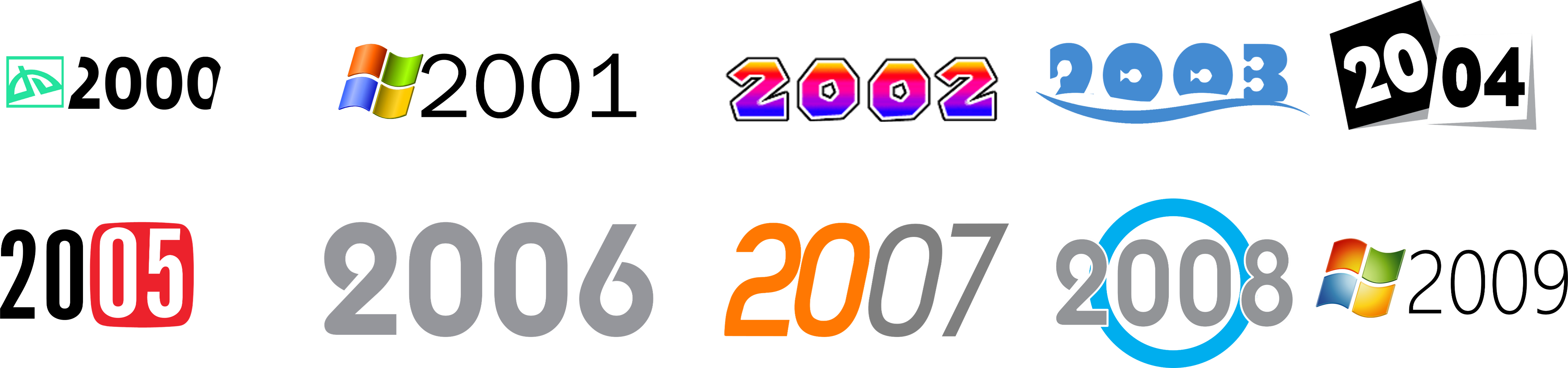 Different Logos Over The Years But... (2000s) by xXSteamBoy on DeviantArt