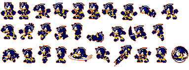 Darkspine Metal Sonic, DarkSpine Metal Sonic Sprites by METARUSONIKU on  deviantART