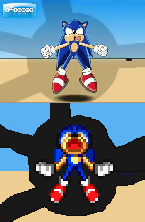 Super Dark Sonic by NeppyNeptune on DeviantArt