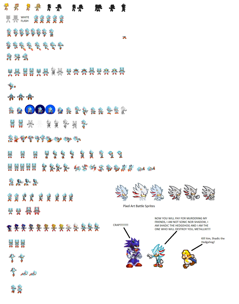 Hyper Shadic from Shadic vs. Metallix by Caroll-Ann on DeviantArt