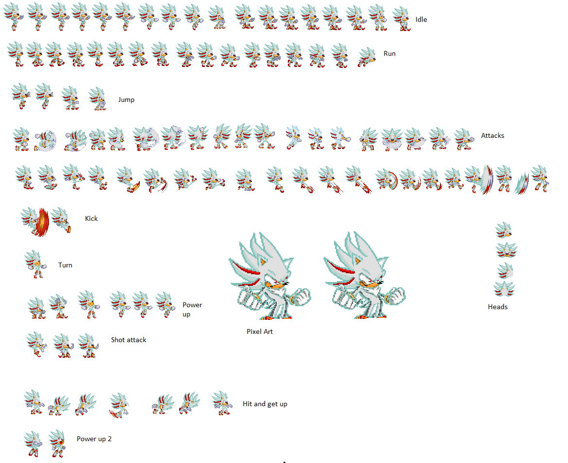 old sonic ultimate rpg hyper form and darkspine (with old moves