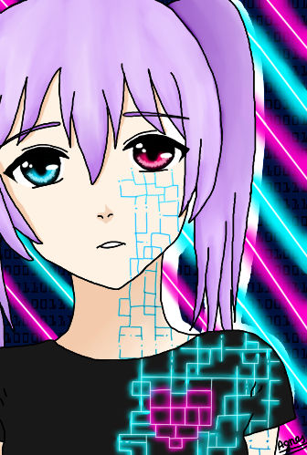 Cyber Girl by Agnes675 on DeviantArt