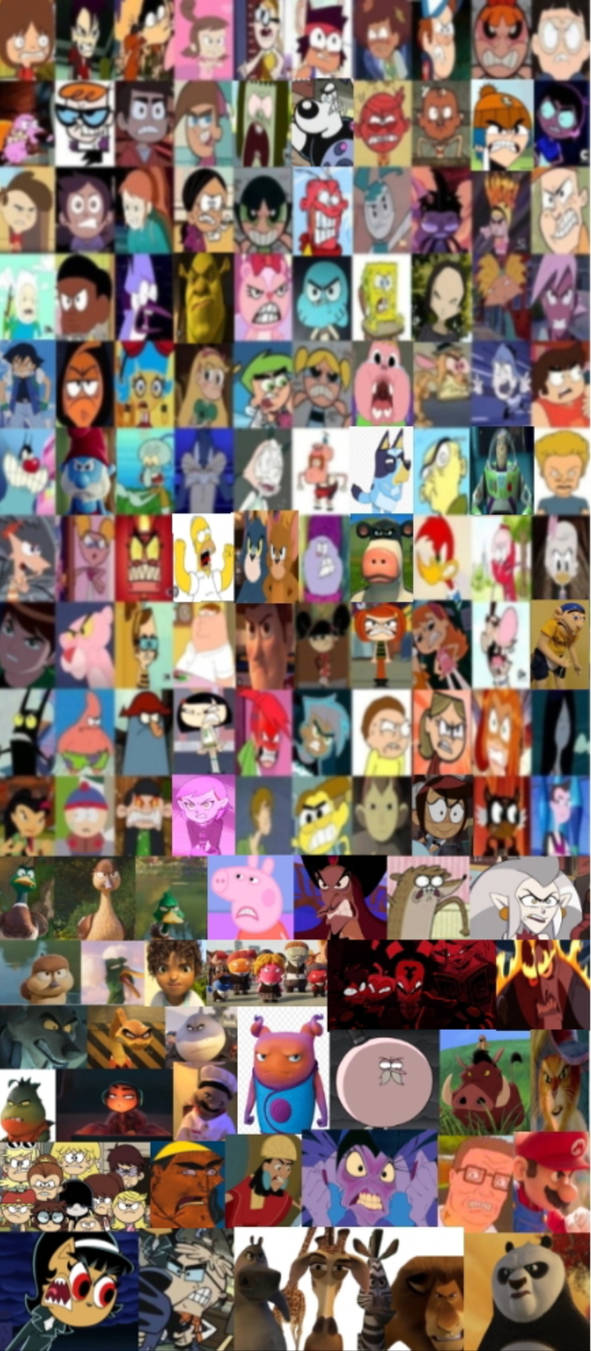 So many angry characters by MCHSF on DeviantArt