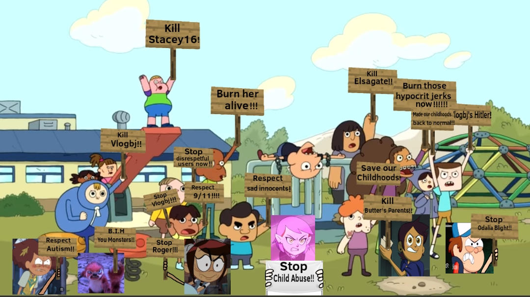 Manifestasion in Aberdale Elementary School by MCHSF on DeviantArt