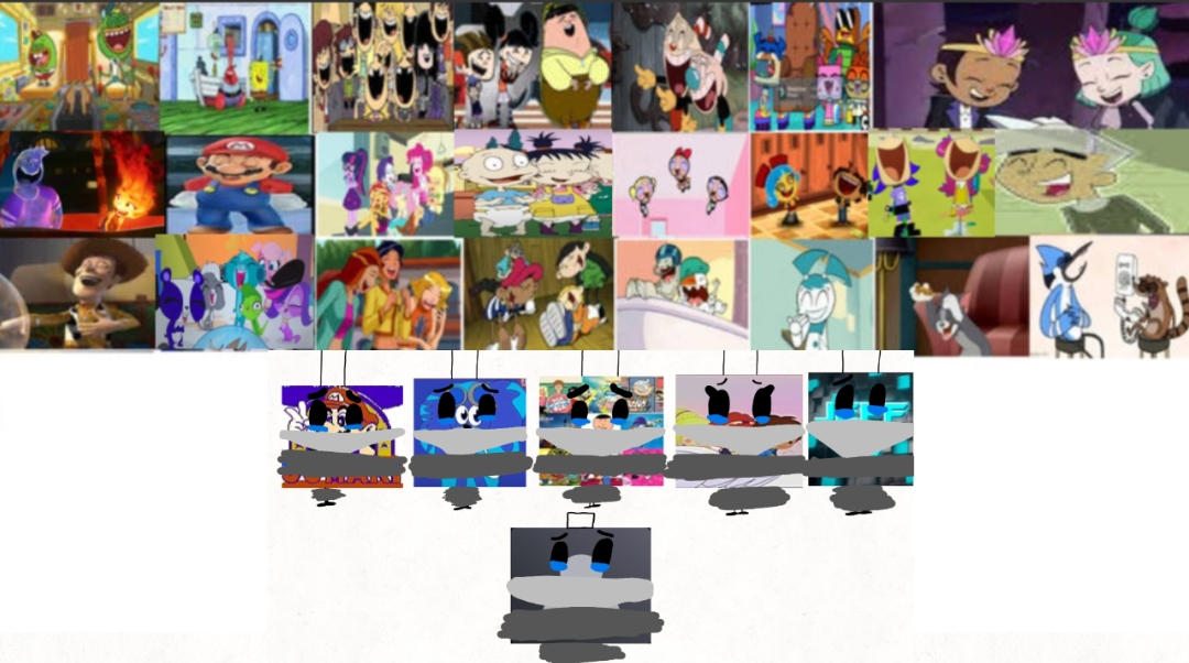 Everybody Laughs Deviantart Everyone Laughing at 6 bad users being tide up by MCHSF on DeviantArt