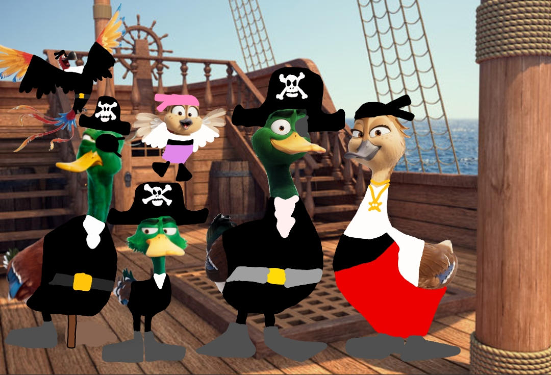 Migration characters as pirates by MCHSF on DeviantArt