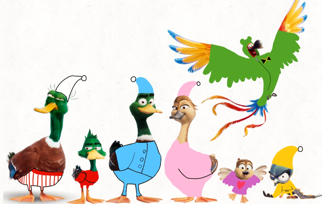 Migration characters in their PJ's by MCHSF on DeviantArt