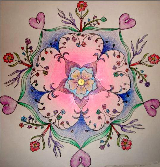 Flower mandala