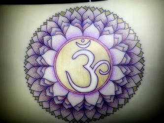 crown chakra mandala