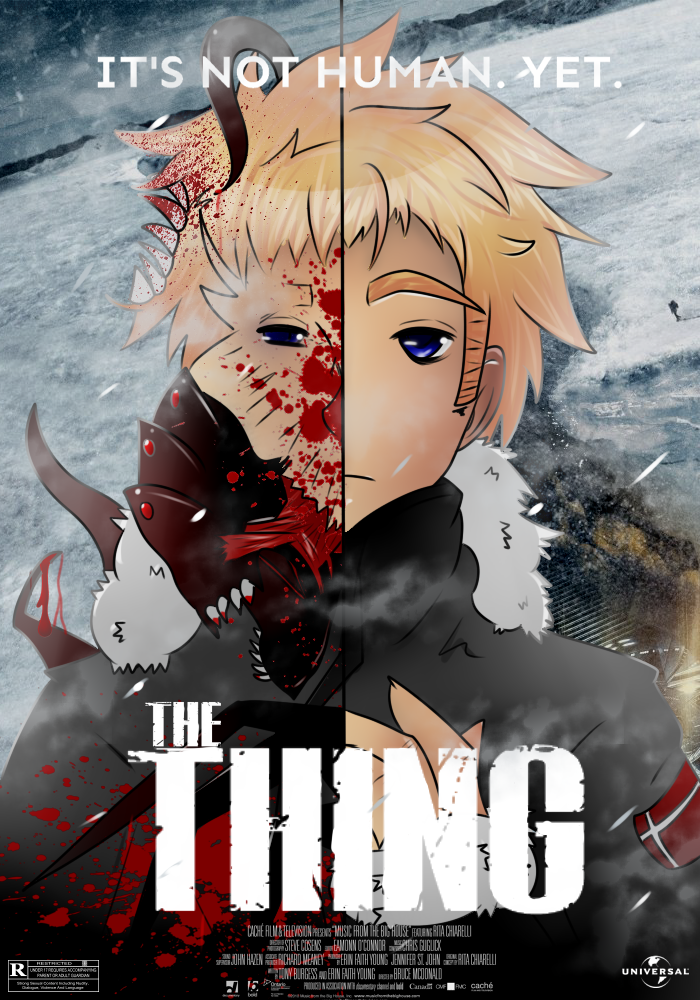 [Hetalia] The Thing (2011) Movie Poster by Tavinessa