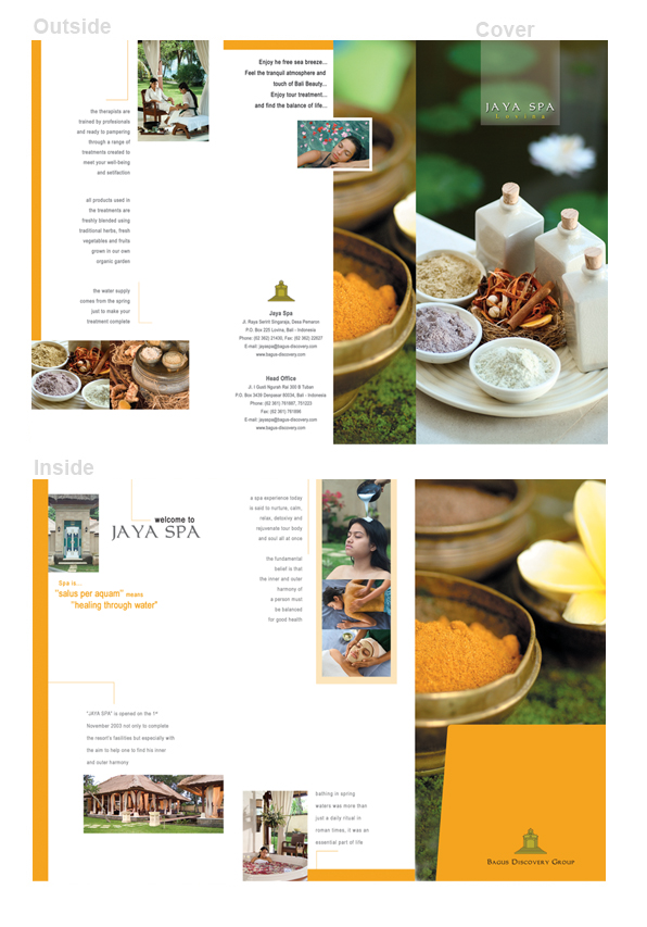 brochure Jaya SPA