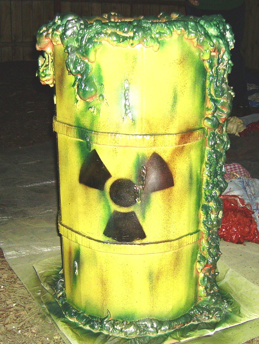 Halloween Props, Nuclear Waste Barrel by CapDon on DeviantArt