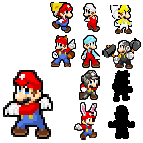 MKSSL Mario Forms by kirbyfan88 on DeviantArt