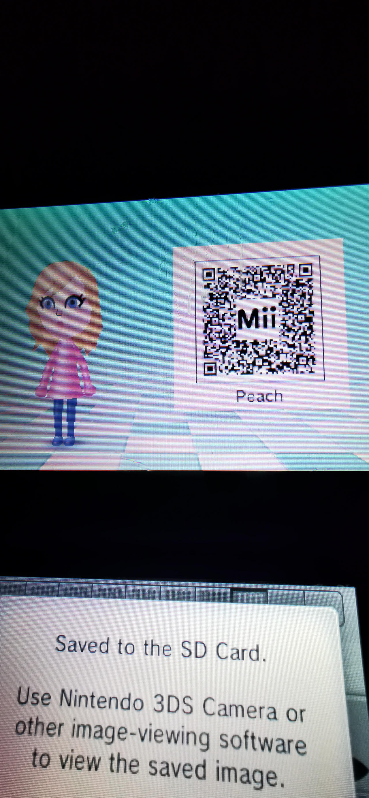 Mii QR code Princess Peach by TylerMakie on DeviantArt