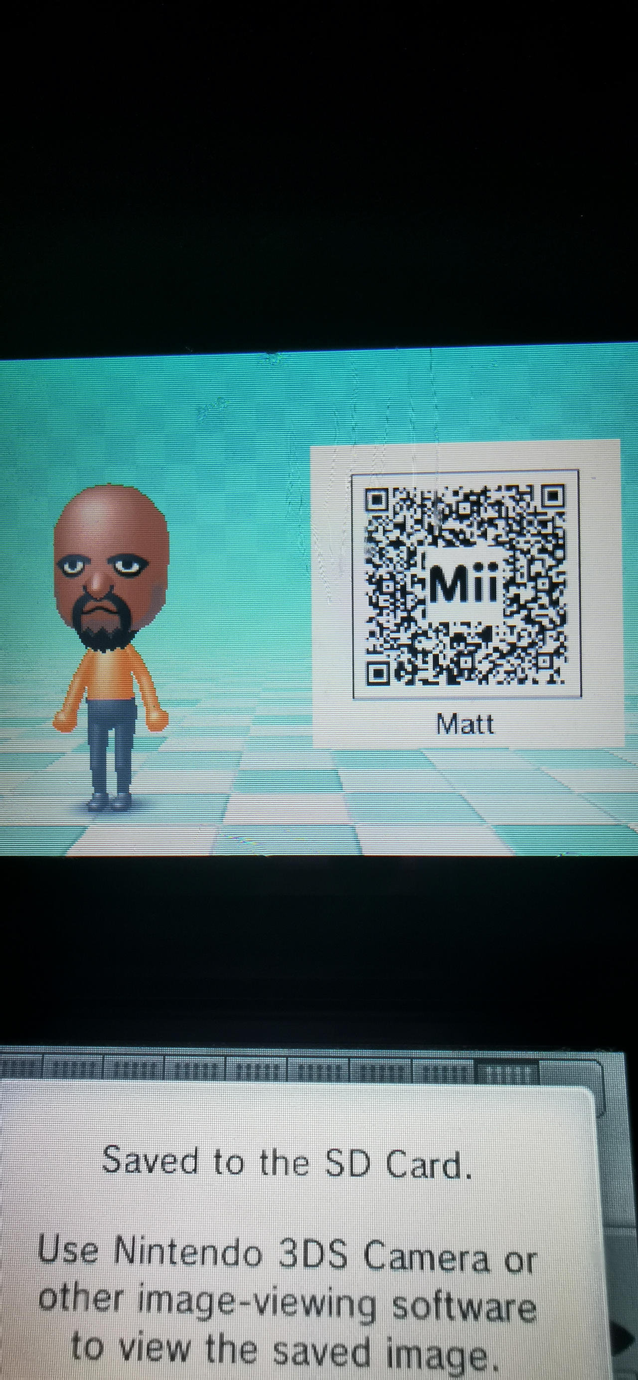 Mii QR code Matt Wii Sports by TylerMakie on DeviantArt