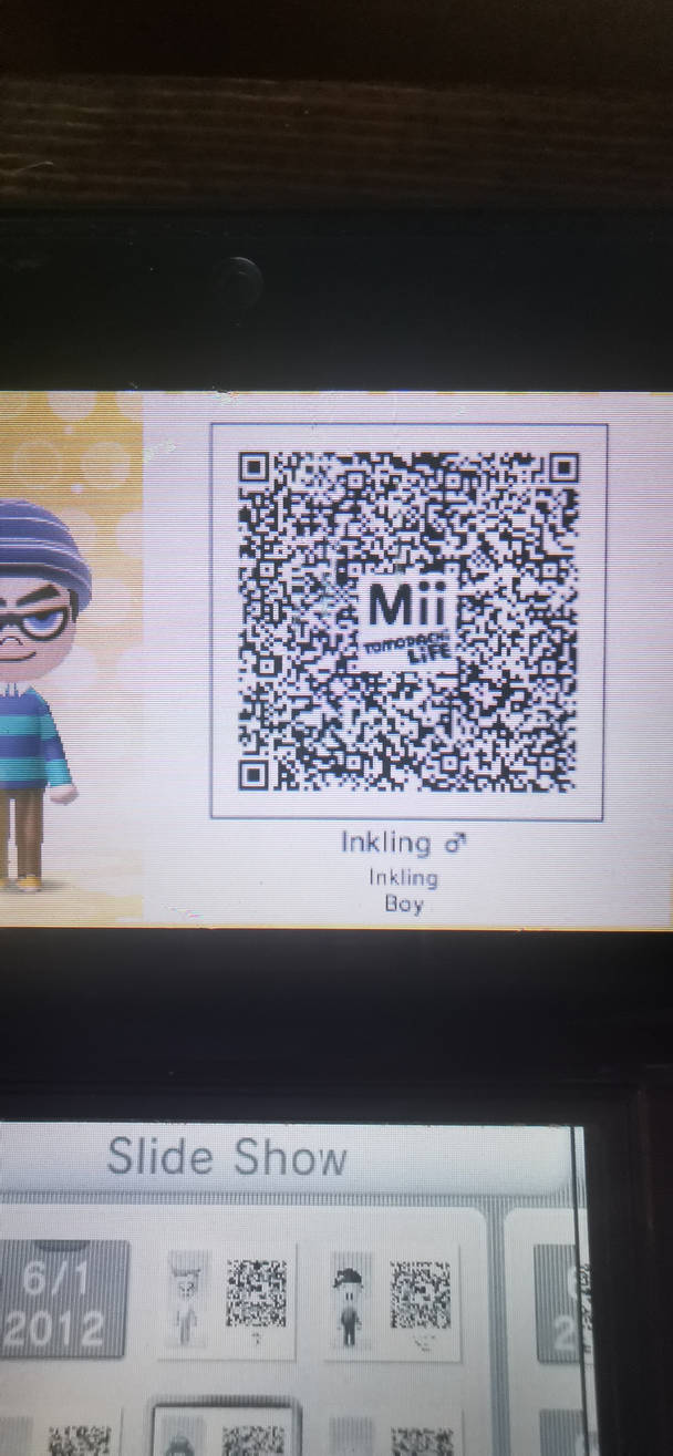 The Riddler Mii Code Mii QR code Inkling Boy tomodachi life by TylerMakie on DeviantArt