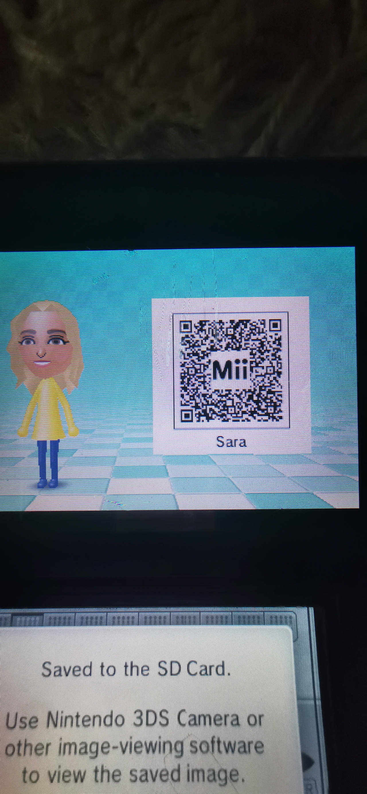 Wii Sports Club Sara Mii QR code by TylerMakie on DeviantArt