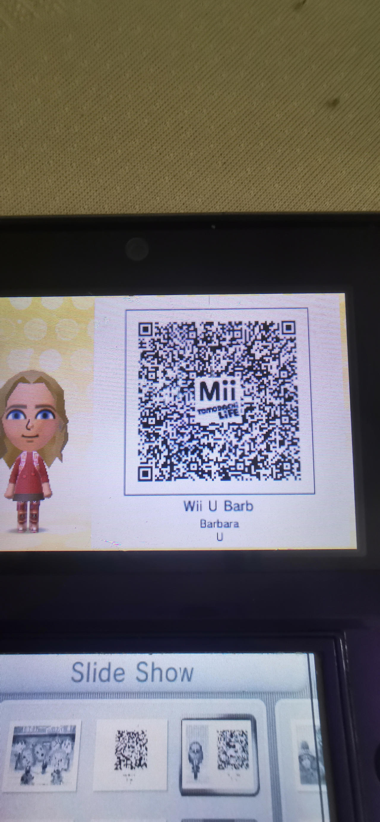 Tomodachi life Wii U Barb QR code by TylerMakie on DeviantArt