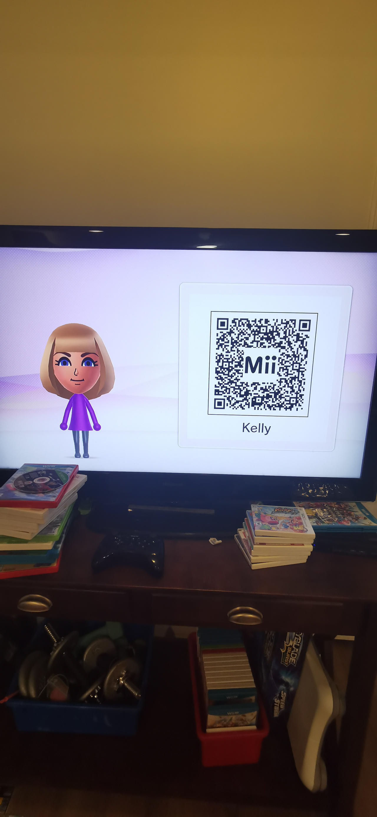 Mii QR code Kelly by TylerMakie on DeviantArt