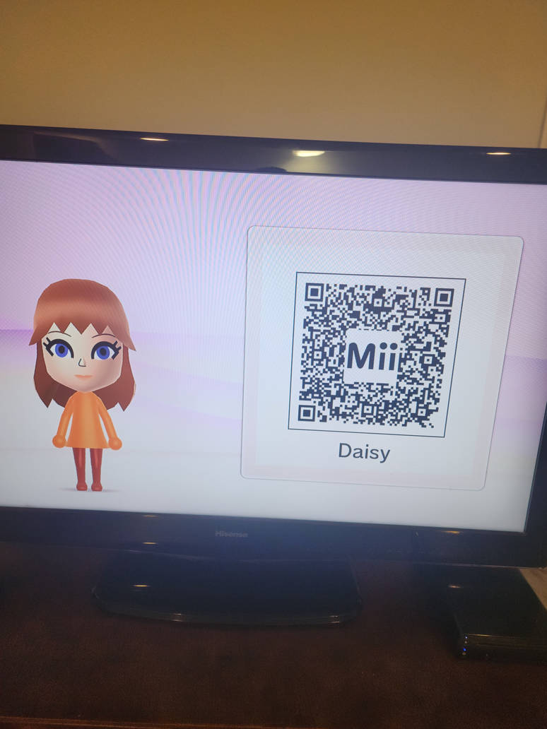 Mii qr code Princess Daisy by TylerMakie on DeviantArt