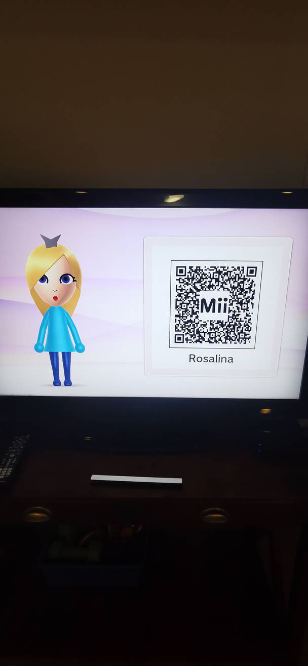 Mii QR code Rosalina by TylerMakie on DeviantArt