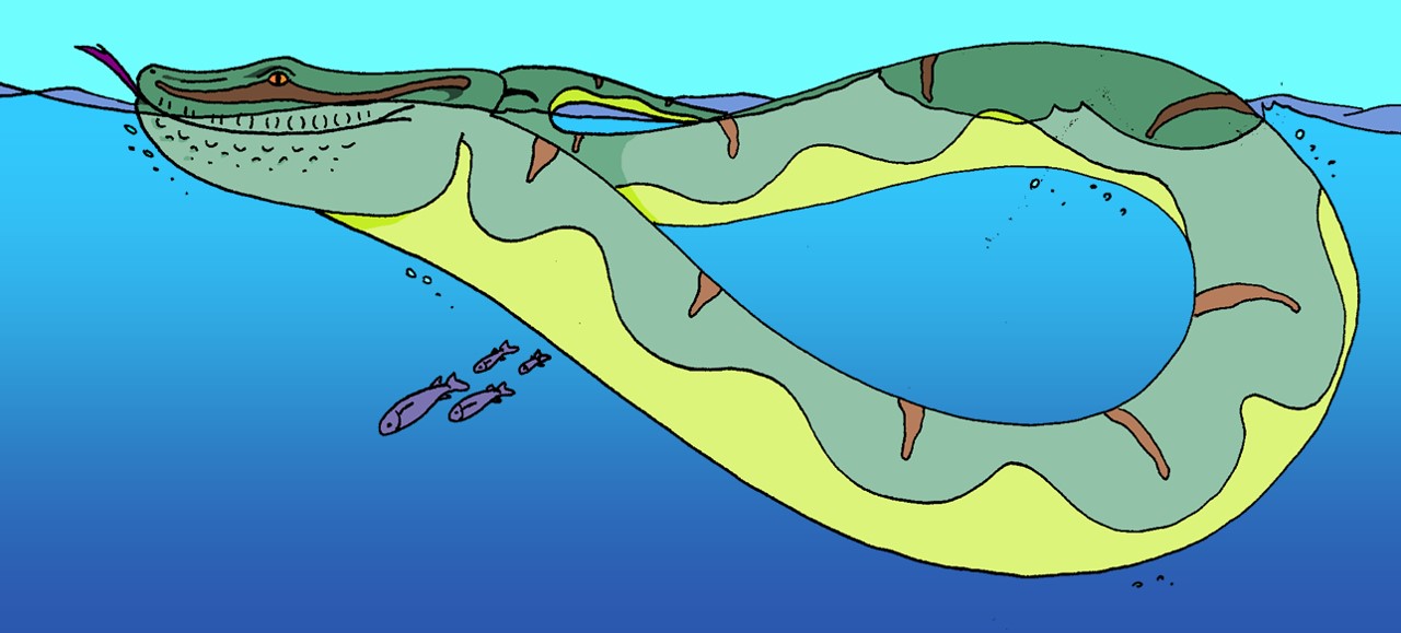 Sea Snake Modification Future Marine Megafauna (III): Giant sea snake by alfecha on DeviantArt
