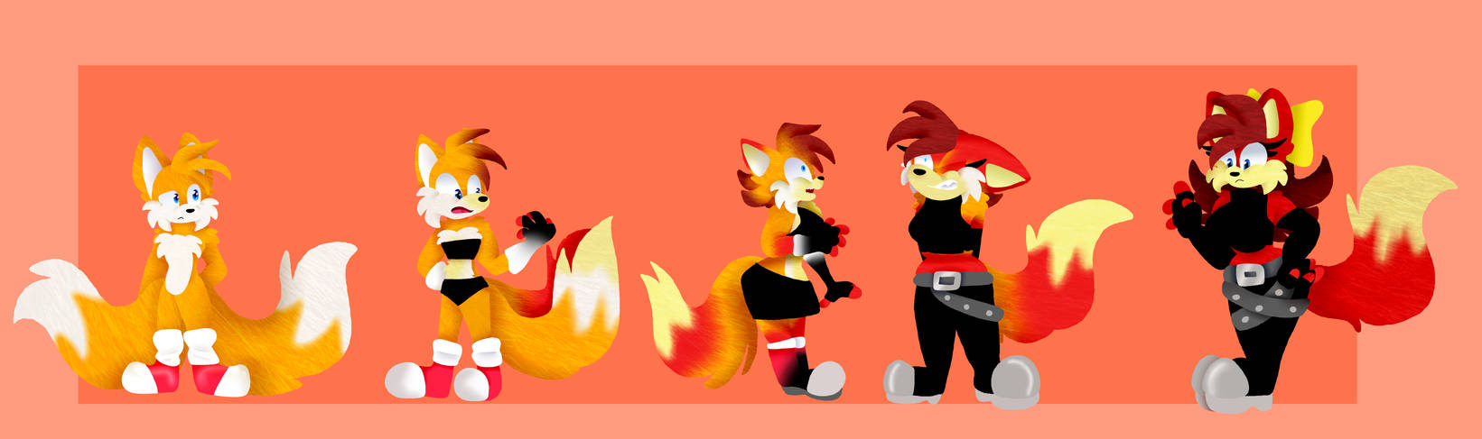 Tails to Fiona TF TG by Chubby-Dingo on DeviantArt
