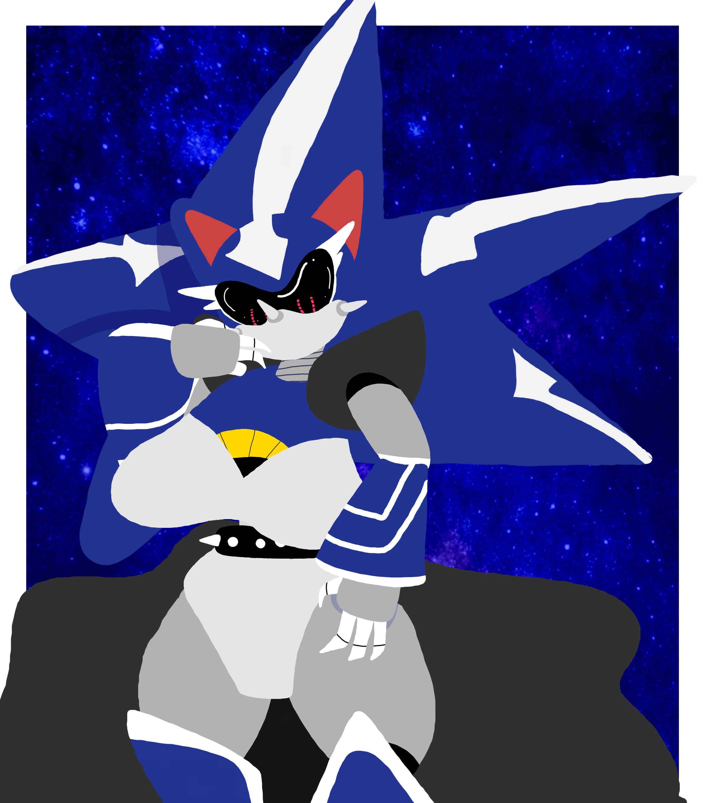 Maid Neo Metal Sonic by QuailyBerd -- Fur Affinity [dot] net